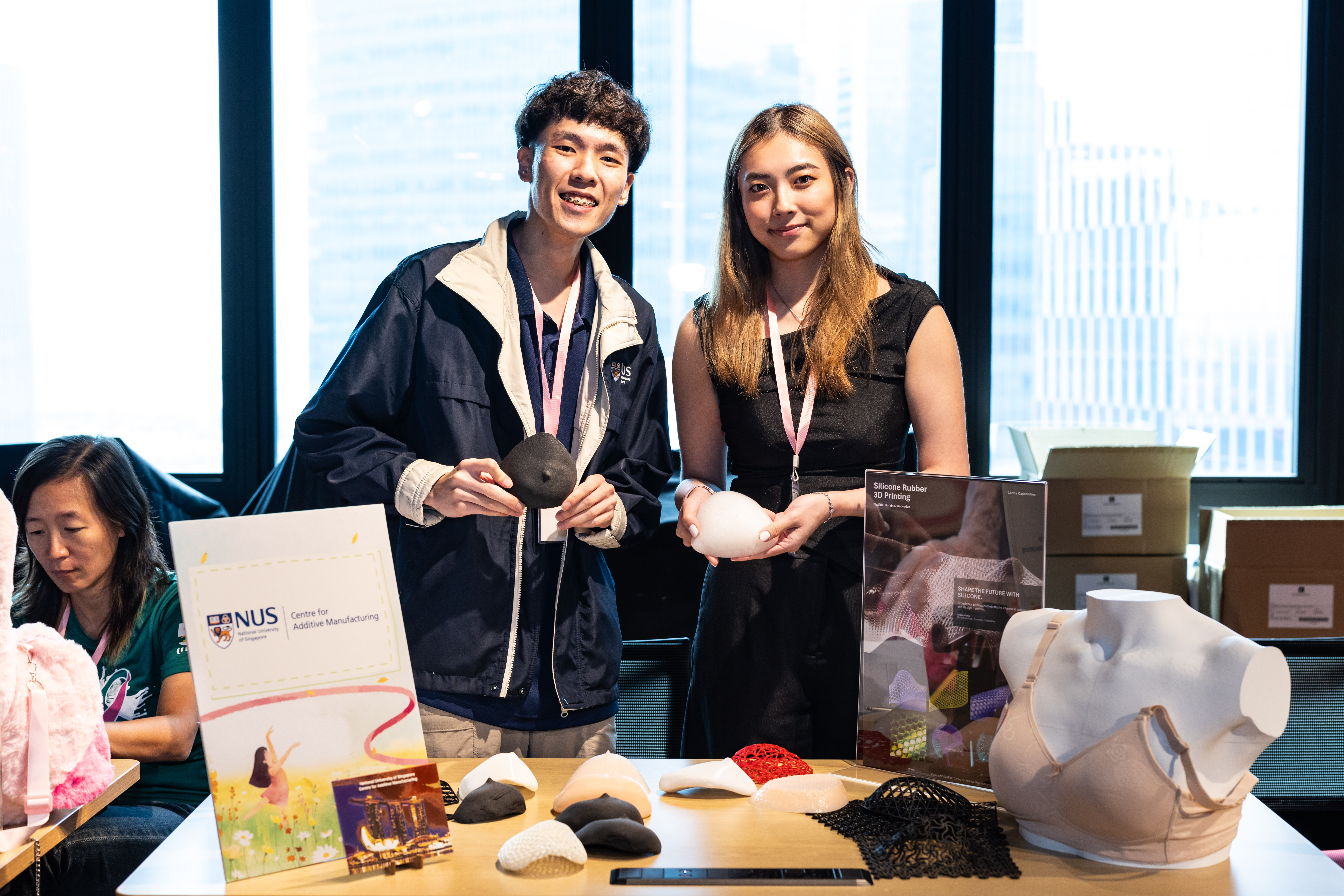 NUS Centre of Additive Manufacturing Booth