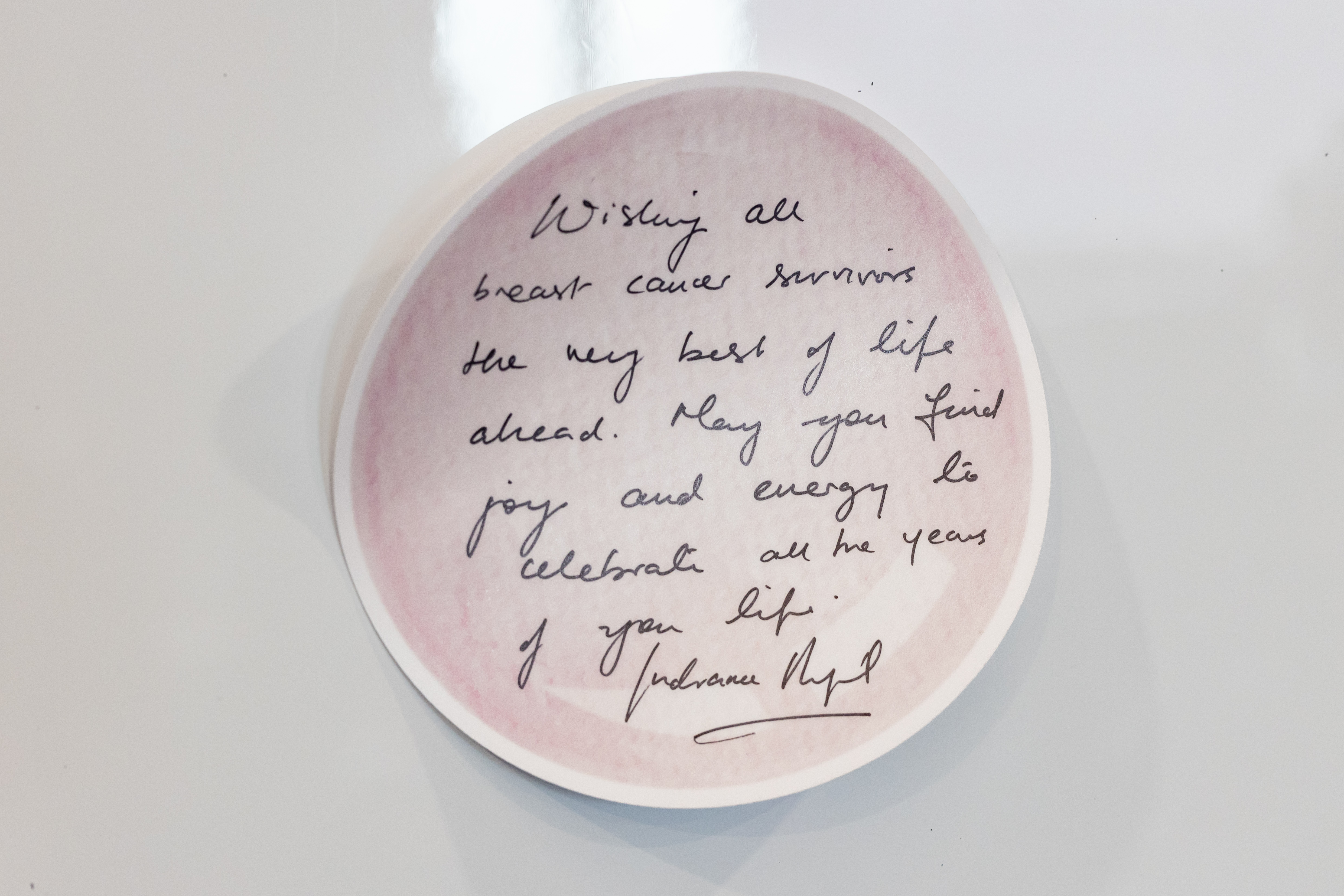 Minister Indranee Rajah’s word of encouragement for breast cancer patients and survivors